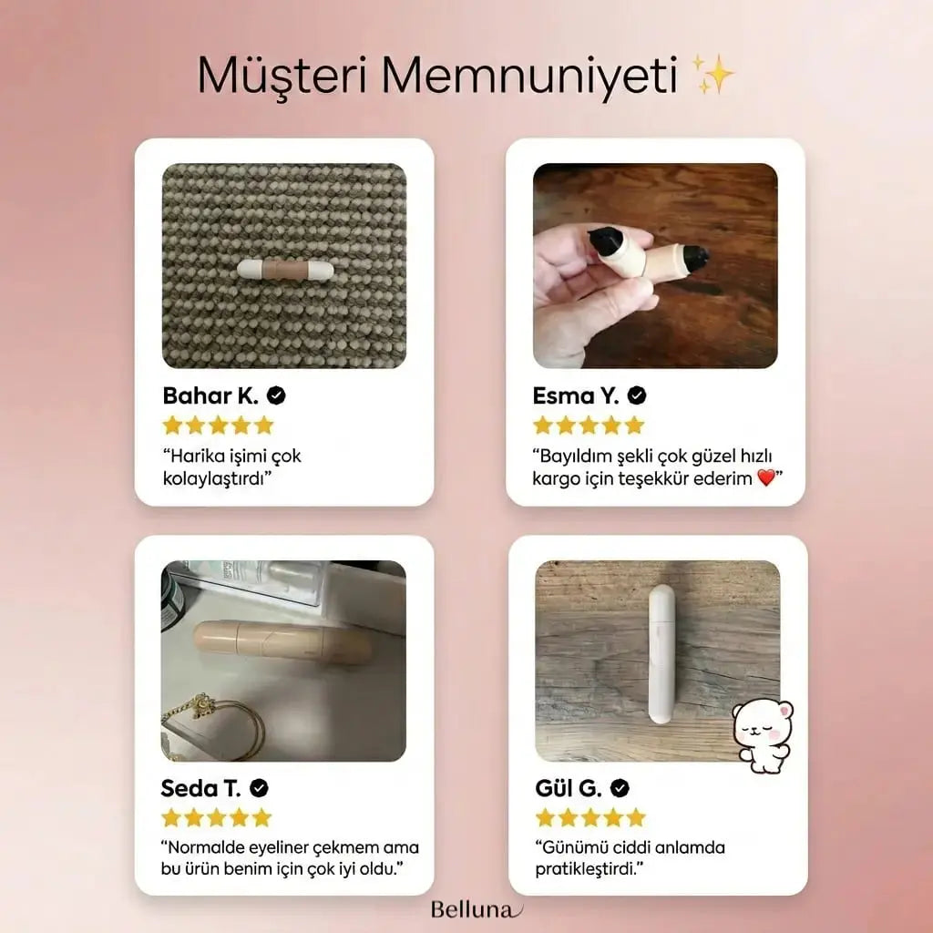 Belluna Eyeliner Stamp – Ürün ambalaj ve içerik görseli