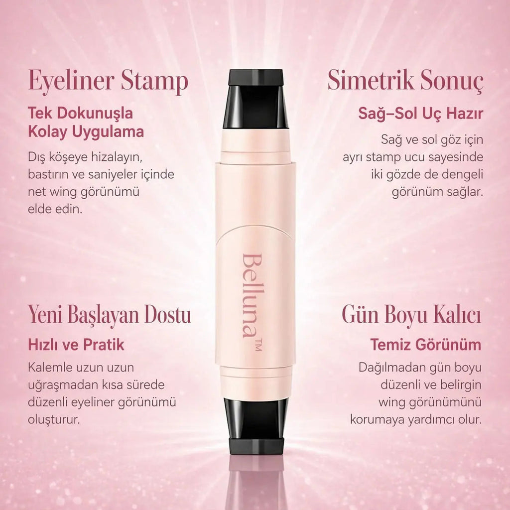Belluna Eyeliner Stamp – Kanat göz kalemi sonuç görseli