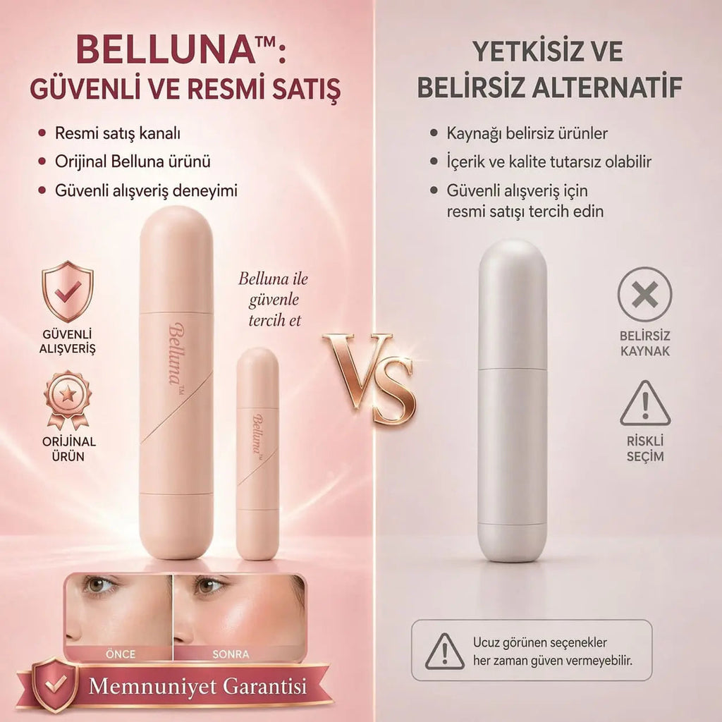 Belluna Eyeliner Stamp – 2'si 1 arada kalem tasarımı