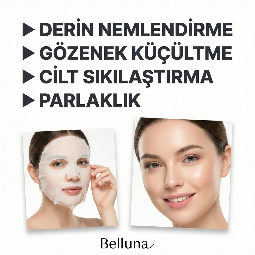 Şeffaflaşan Bio Kolajen Maske