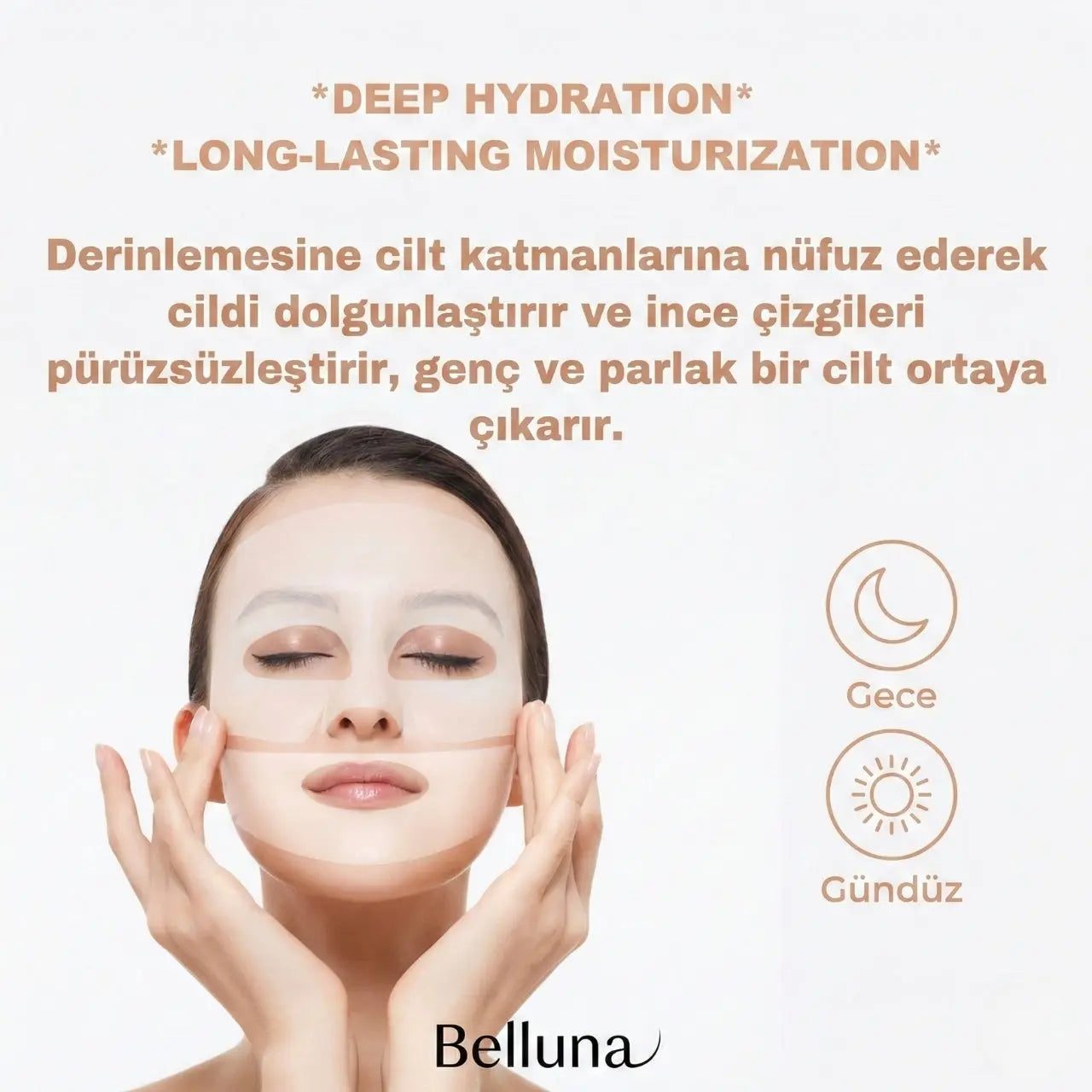 Şeffaflaşan Bio Kolajen Maske