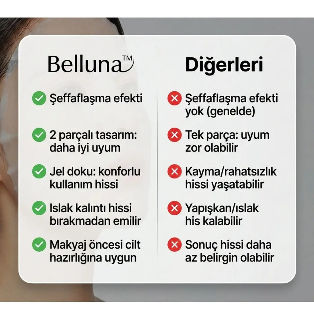 Şeffaflaşan Bio Kolajen Maske