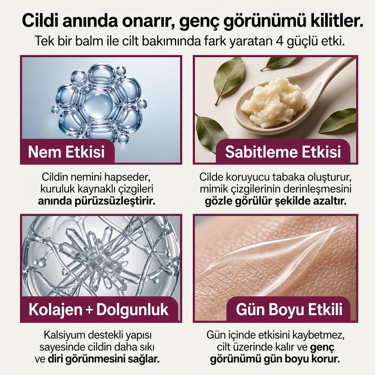 Kalsiyum Hücre Yenileyici Multi Balm