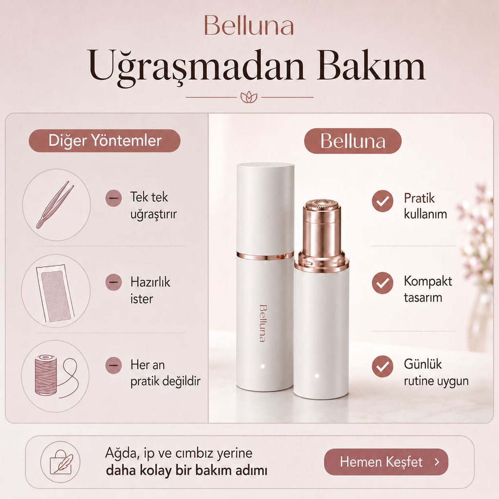 Belluna™ Hassas Tüy Alıcı