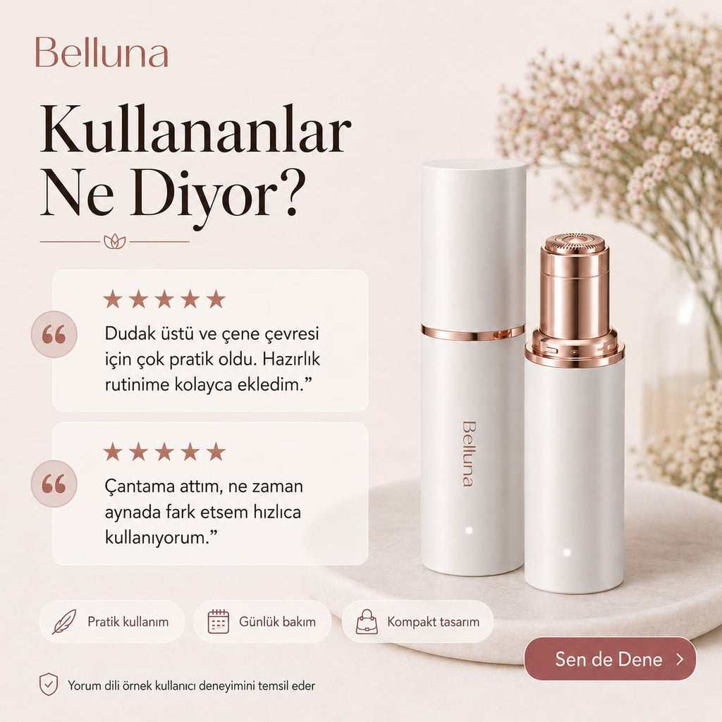 Belluna™ Hassas Tüy Alıcı